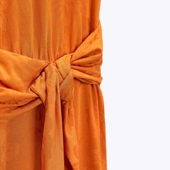 ZARA LONG JACQUARD DRESS SIZE L 5039 063 615 - Picture 3 of 3